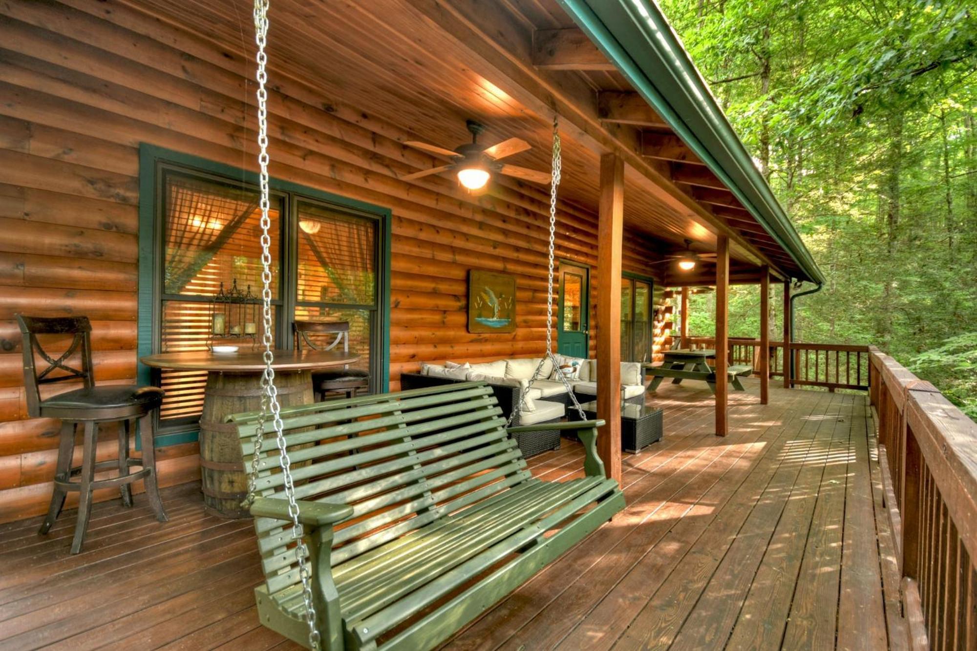 K6 Lodge Gather Around The Firepit Soak In The Hot Tub And Splash In The Creek Blue Ridge Eksteriør bilde